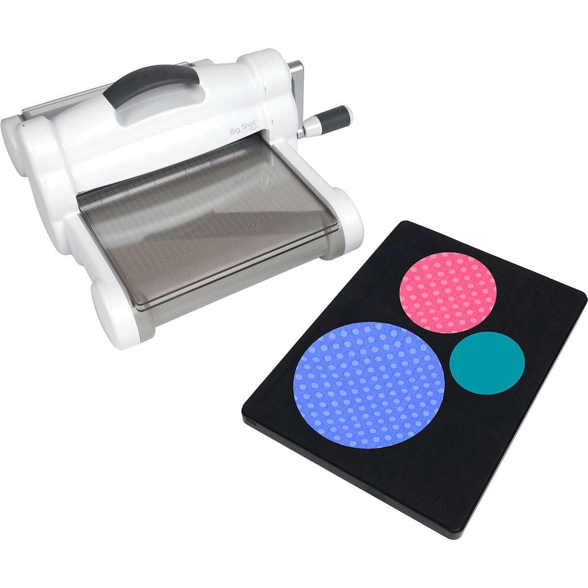 Amazon.com: Sizzix Big Shot Plus Fabric Series Starter Kit (White